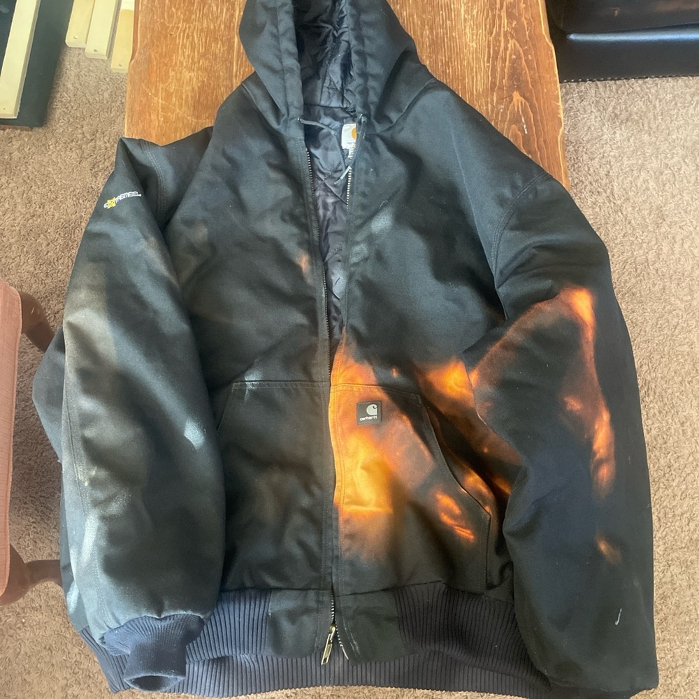 Carhartt “Burnt and Faded” extreme cold heavy jacket